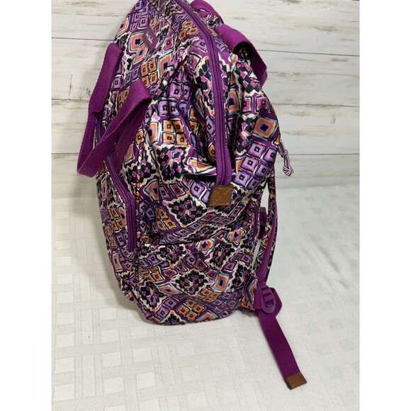 Vera Bradley Lighten Up Frame Backpack - Dream Diamonds Bag Large 23223-J82 main image 14